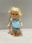 Vintage 1970 Ideal 9" BELLY BUTTON BABY  Blonde Girl Doll Me So SIlly