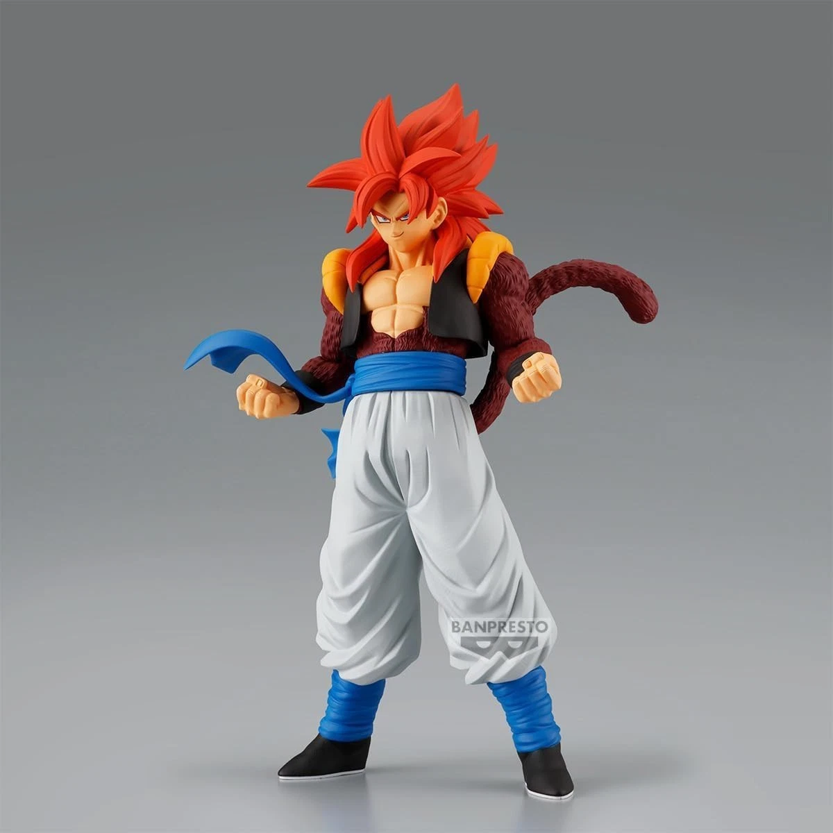 BANPRESTO Dragon Ball Figura Estatua 19cm GOGETA Super Saiyan 4 SOLID EDGE
