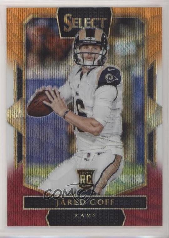 2016 Panini Select Field Level Tri-Color Prizm Jared Goff #229 10ea