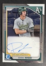 2024 DANIEL SUSAC Bowman Chrome Autograph Auto Rookie RC #CPA-DS SF Giants