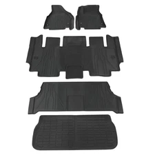 For Chrysler Pacifica/Voyager 2017-2025 Floor Mats + Cargo Liner All Weather USA