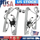 2x Front Left & Right Power Window Regulator w/ Motor for Chevy Silverado 1500