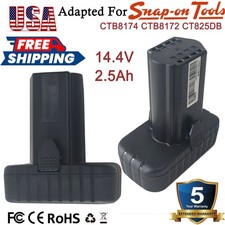 CTB8174 14.4V 2.5Ah Battery For Snap On Tool MicroLithium NEW CTB8172 CT825DB