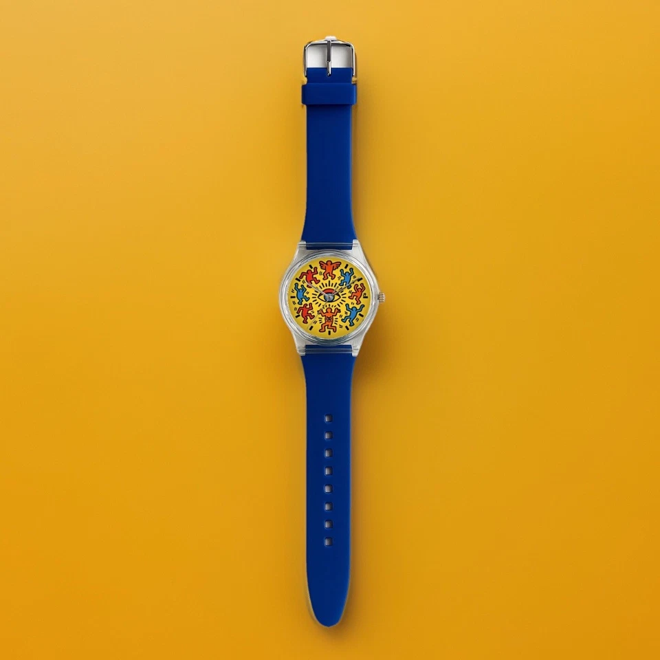 Reloj Pulsera KEITH HARING Retro OJO Arte Pop Regalo Foto 2 de 4