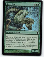 Glass Asp #197 foil Magic the Gathering Card