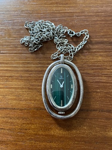 Grand Pendentif Vintage Argent Massif - D. 62 Mm - 22,3 G - Sans Marque, Bel état