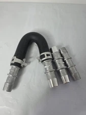 Upgrade Aluminum Engine Heater Core Bypass kit With 5/8" 3/4" Hose Universal 