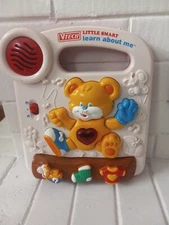Vtech Little Smart Learn About Me Bear Toy Talking, Musical, Light up