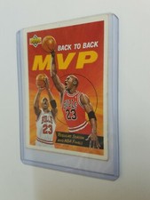 Rare 1992 Upper Deck Last Dance MVP Michael Jordan #23 Basketball Card