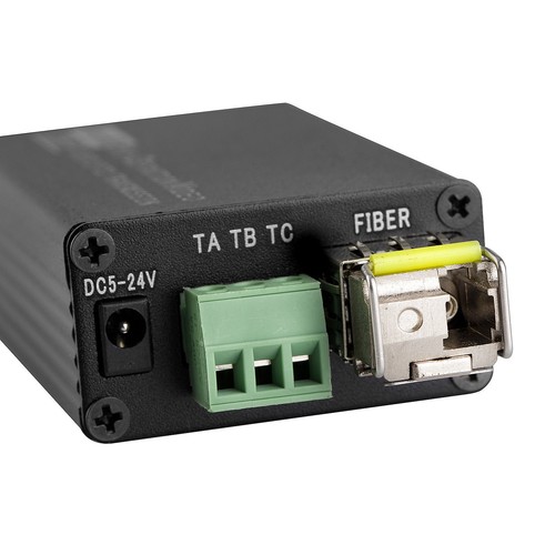 2 Pack 3G-SDI to LC Fiber Converter Transmitter Receiver RS485 1080P60 Extender - Picture 10 of 12