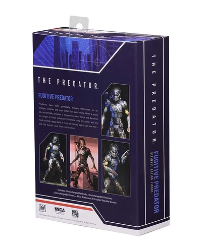 NECA Fugitive Predator 7" Ultimate Action Figure 1:12 AVP Aliens Predators 2018 - Picture 4 of 12