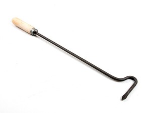 Feuerzangen-Set 71,1 Cm – Mit Holzgreifer & Haken, Rostfrei, Für Kamin, Feuerstelle & Camping