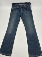 Old Navy The Flirt Bootcut Jeans Womens 6R Mid Rise Stretch Denim Medium Wash