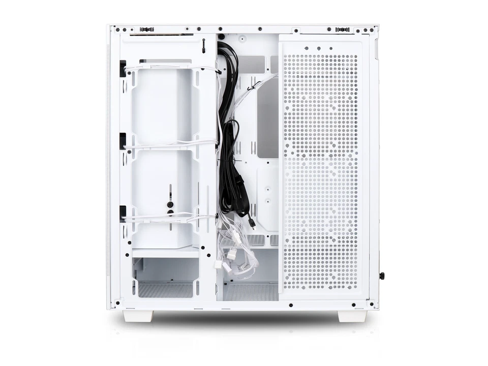 Rosewill Helium Flow White Mid Tower Computer Gaming Case, Mesh Panel, ATX, Tool - Image 4 of 4