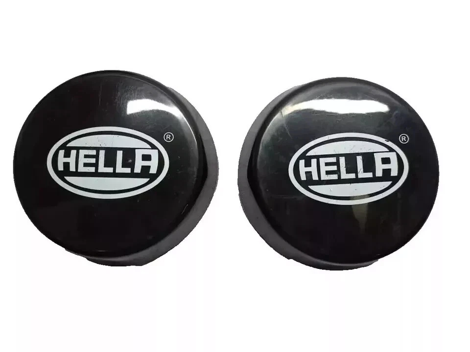 4X4 Spot Lights Lamps Large 5" Off-Road Waterproof 55w With Covers Yellow - Image 4 of 4