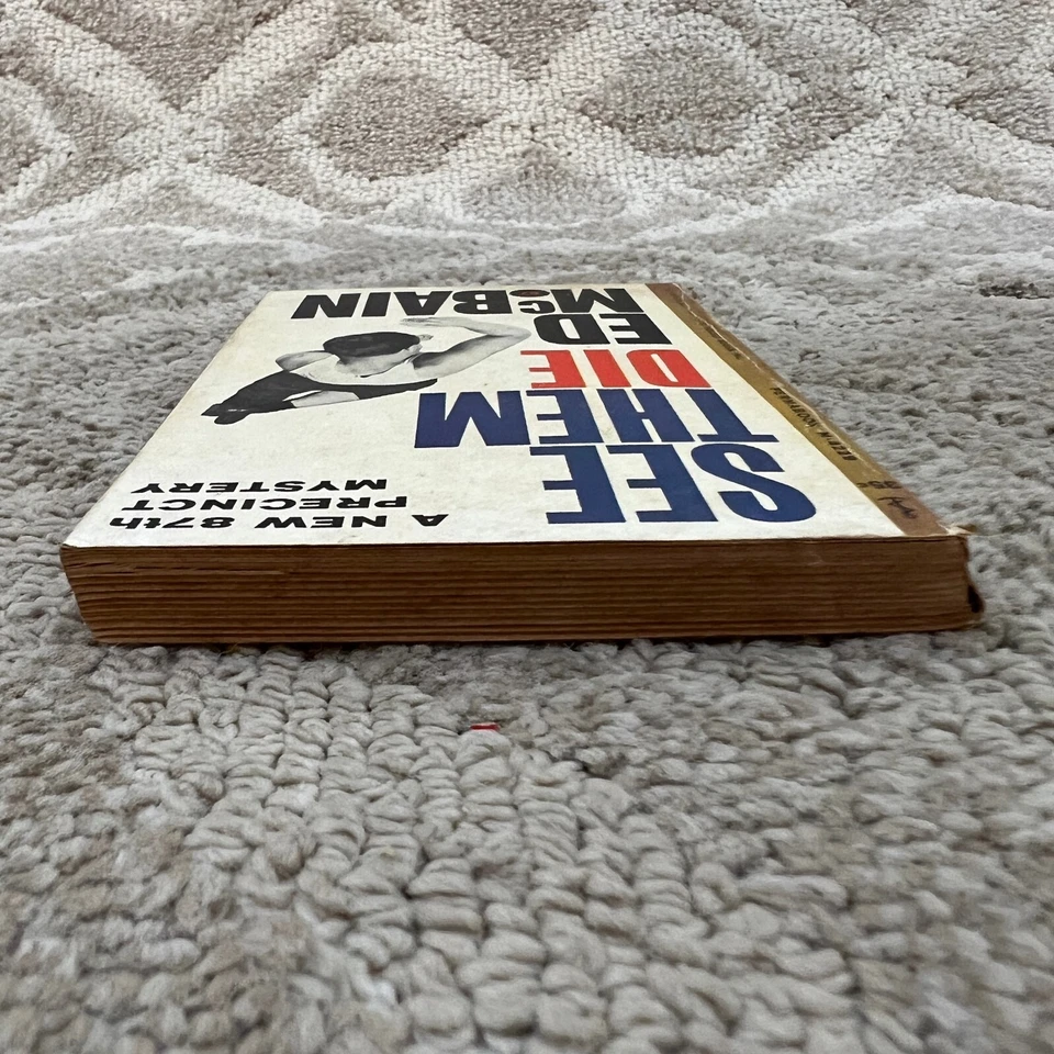See Them Die Mystery Paperback Book by Ed McBain from Perma Books 1961 Foto 4 de 4