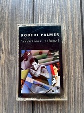 Robert Palmer Addictions Volume 1 Vintage Cassette Tape 1989 Island Records A4-9