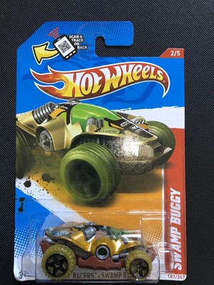 2012 Hot Wheels Thrill Racers Swamp Rally 2/5 Swamp Buggy 187/247 (B9)