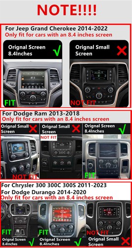Car Radio Player Touch Screen GPS Video WIFI Fit For Dodge Charger 2011-2023 - 第 24/24 張圖片