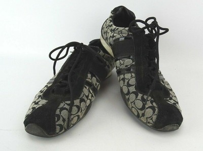 coach jacquard signature fashion sneakers
