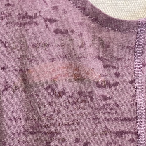 purple tattoo tribal y2k boho fairy grunge babydoll cutout back burnout top XL - Picture 17 of 17