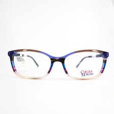 CHELSEA MORGAN CMM 9004 Multicolor Rectangular Kids Girls Eyeglasses 49-14-135 a
