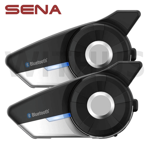 SENA 20S-EVO-01D Motorcycle Bluetooth Communication System, Headset - Dual 2Pack - Picture 2 of 9