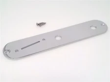 True Custom Shop® Chrome Slanted Switch Control Plate for Fender Tele