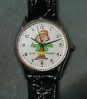 Vintage Keebler Ernie Elf Watch Elves Wristwatch Leather Band Quartz Battery — photo 8