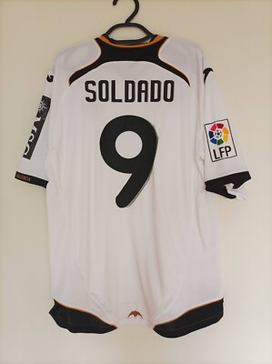 1978 Valencia Match Worn Shirt vs W.B.A U.E.F.A Cup No16 L/S | Vintage