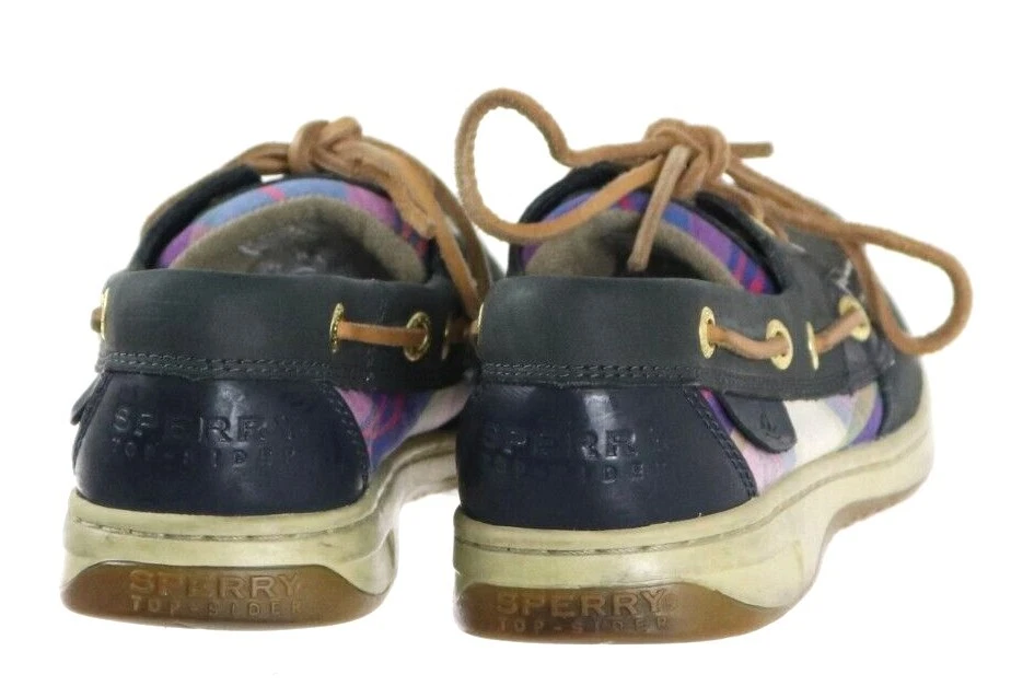 Zapatos de barco Sperry Top Sider para mujer talla 5 cuero azul tostado Foto 3 de 4