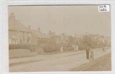 TOLLERTON   Yorkshire    Street Scene with Houses and people  RP