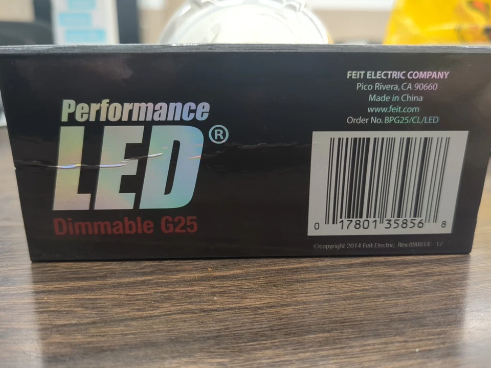 BPG25/CL/LED globe light bulb 4w 250 Lumens Warm White 3000k DIMMABIE 1 Bulb - Image 4 of 4