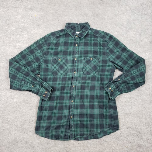 Target Flannel Shirt Mens M Medium Long 