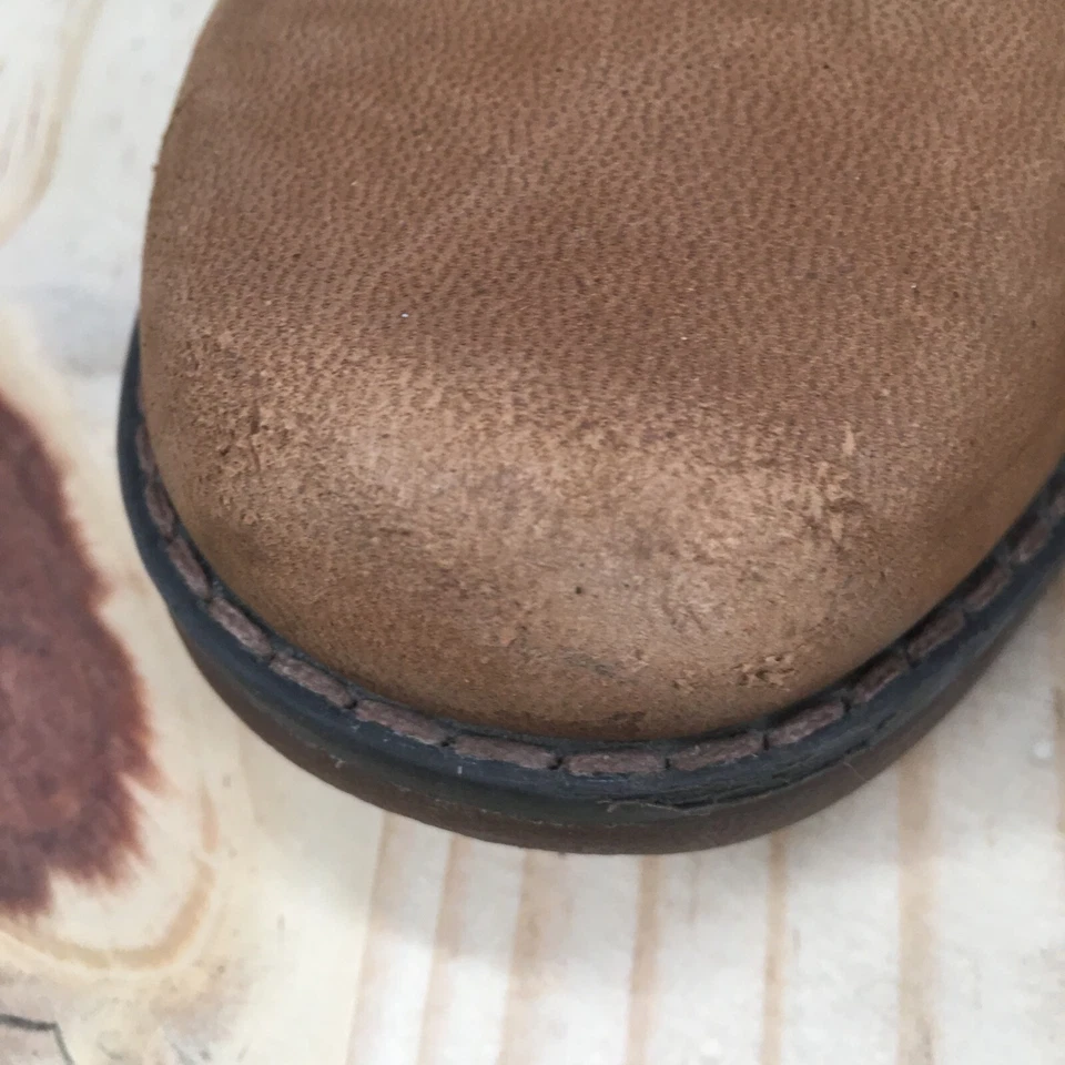 Botas Hush Puppies para mujer 7 Mazin Cayto botines al tobillo cuero marrón cremallera cómodas Foto 3 de 4