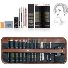Drawing Pencils Sketch Pencil Art Supplies Set for Kids Adults beginners Prof...