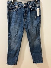 Free People Women's Size 25 Blue Slim Boyfriend Jean 78 NWoT