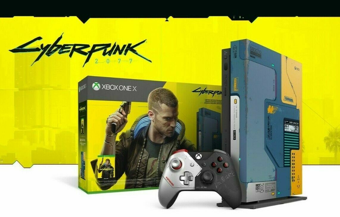 Microsoft Xbox One X 1TB 4 Gaming Console Cyberpunk 2077 with Wireless  Controller Manufacturer Refurbished