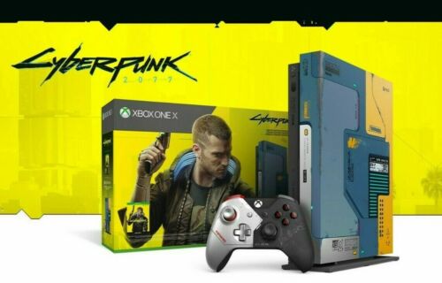 Cyberpunk 2077 Limited Collectors Edition Xbox One X 1TB Console + Game (Sealed) - Picture 1 of 11