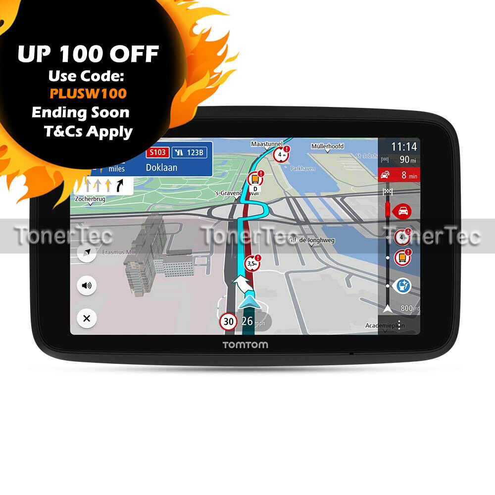 TomTom Truck Sat Nav GO Expert, 5 Inch GPS+Traffic Update World Maps 1YB5.002.20