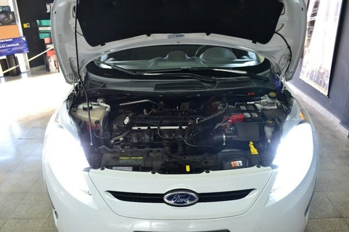 KIT LAMPADE H7 LED ANABBAGLIANTI FORD FIESTA 6000K PER FARO LENTICOLARE - Foto 3 di 8