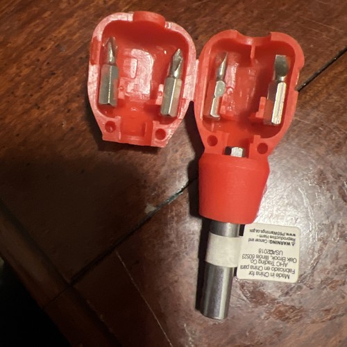 Home Plus AC2014206 4-in-1 Screwdriver with 2-Slotted/Phillips Bit - 第 2/2 張圖片