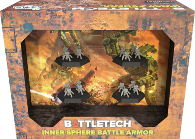 Battletech  Inner Sphere Battle Armor Platoon  NEW NIP  CAT 35761