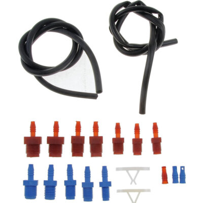 Zoll / Metrisch Entlüftungsset Bremszylinder Entlüftung Brake Bleeder Kit US Car