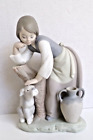 New ListingVintage Lladro "Caress And Rest" Matte Porcelain Figurine, Spain, 7.75" Height