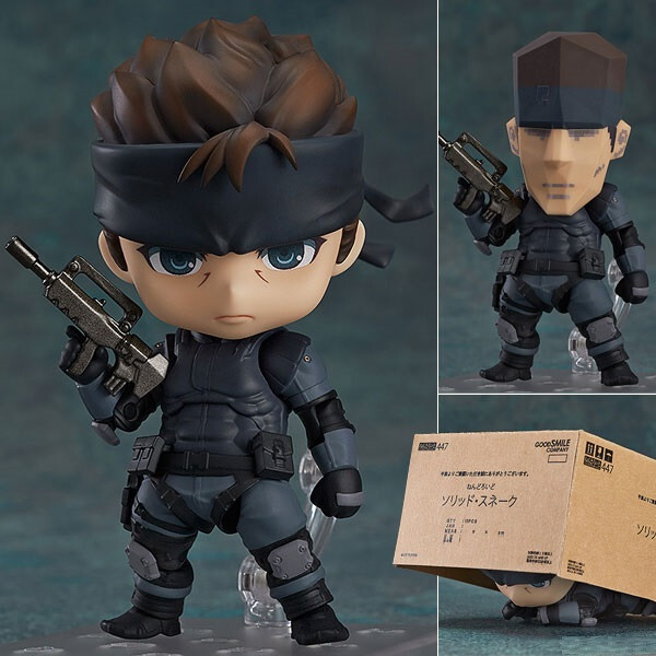Nendoroid 447 Metal Gear Solid Snake figure Good Smile (100