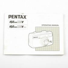 Pentax IQZoom 115V  IQZoom 115V Date Camera - 2001 Manual - Instruction Booklet