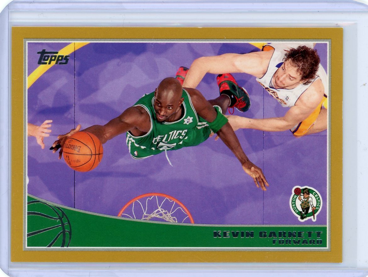 2009-10 Topps Basketball Gold #14 Kevin Garnett #1807/2009