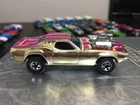 Vintage ⭐️1970 Mattel Hot Wheels- Rodger Dodger Gold Chrome MINT