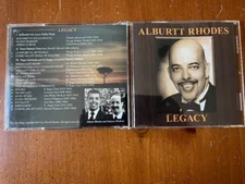 CD: ALBURTT RHODES: LEGACY: 20 TRACKS: SPIRITUAL: MINT